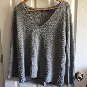 Grey Olivaceous Knit Shirt